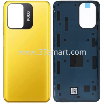 PocoPhone M5s 2022 Service Pack Cover Back Giallo