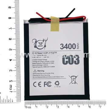 C03 Redmi 5 Plus Universal Battery Cell 3400mAh 78mm*61mm OEM