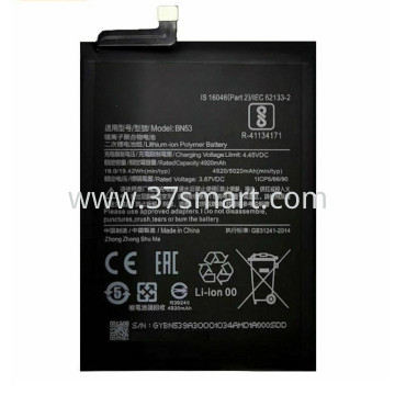 Redmi Note 9s BN53 460200005U5Z Service Pack Batteria 5020mAh Bulk