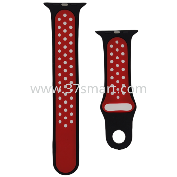 Cinturino Compatibile per Apple Watch Cinturino 42mm 44mm 45mm 49mm Rosso