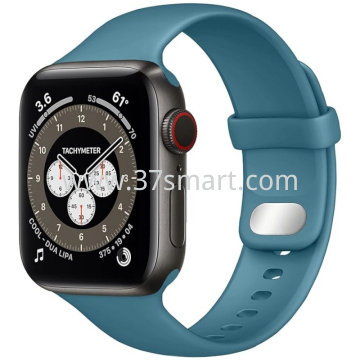 Cinturino Compatibile per Apple Watch Cinturino 38mm-41mm Blu Scuro Bulk