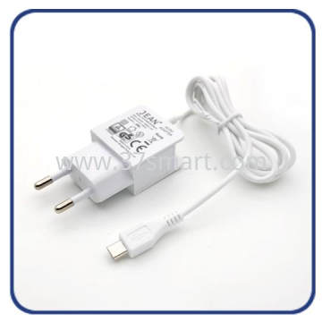 Jean Micro USB Charger For Smartphones AP006E-M White Blase