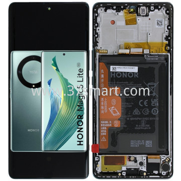 Honor Magic 5 Lite, Honor X9a Service Pack Display Verde