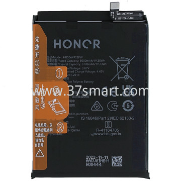 Honor Magic 5 Lite HB506492EFW 0235AEMV Service Pack Batteria Blister