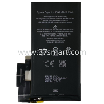 Google Pixel 6 Pro G63QN G730-06300-01 Service Pack Batteria 5003mAh Bulk