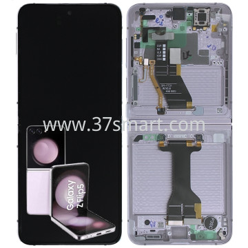 Samsung Z Flip 5 F731 Service Pack Display Lavendel