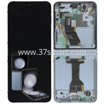 Samsung Z Flip 5 F731 Service Pack Display Blau