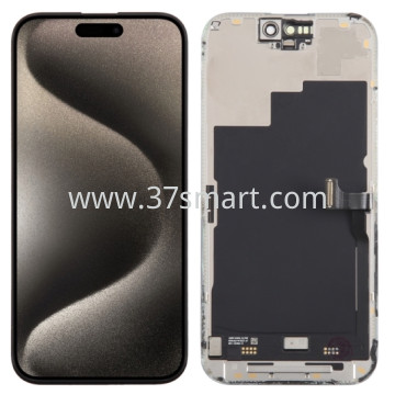 iPhone 15 Lcd+Touch Removed From Phone Grade A Schwarz