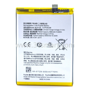 Realme C21Y BLP729 4902729 Service Pack Batteria 5000mAh Blister