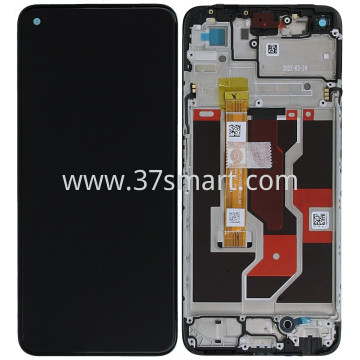 OPPO A76 2022 Lcd+Touch+Frame Outsourced Original Nero