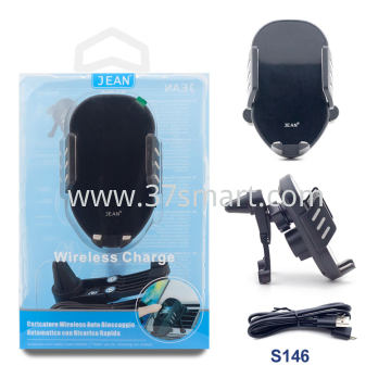 Jean Car Mount Wireless Charger Auto Lock Auto Fast Charging S146 Blase