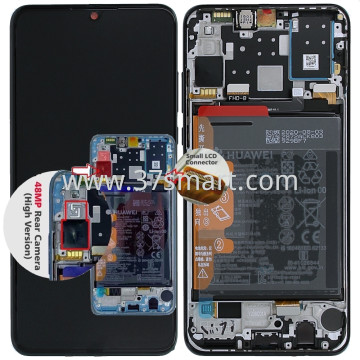 Huawei P30 Lite, Huawei P30 Lite New Edition Service Pack Display With Flex Main Connection Small Size Versione 48MP Black