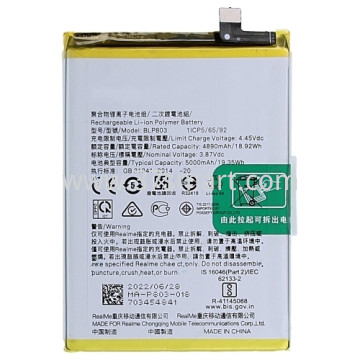 Realme Narzo 30 5G BLP803 OEM Battery 5000mAH Bulk