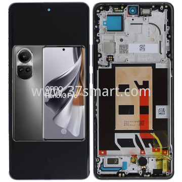 OPPO Reno 10 Pro Service Pack Display Silber