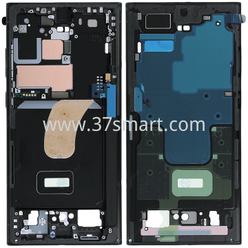Samsung S23 Ultra S918 Service Pack Middle Cover Nero