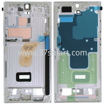Samsung S23 Ultra S918 Service Pack Middle Cover Bianco