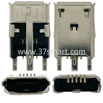 VRT-05 Verticale Micro USB Connettore Bulk
