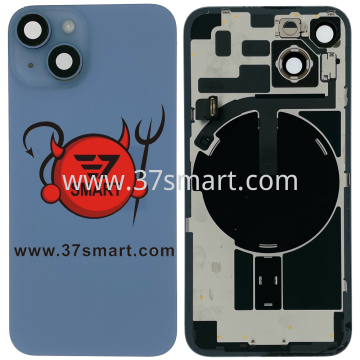 iPhone 14 Cover Back+NFC Removed From Phone Grad A Blau