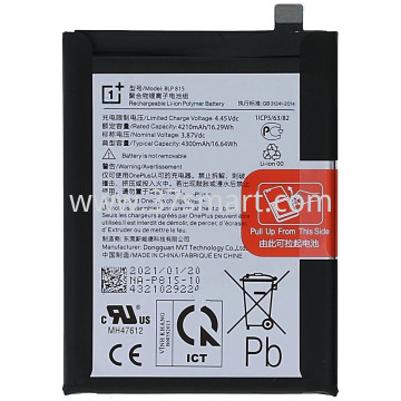 OnePlus Nord N10 1031100035 BLP815 Service Pack Battery Blase