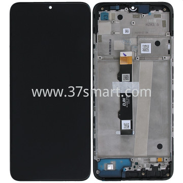 Motorola G50 Lcd+Touch+Frame Schwarz