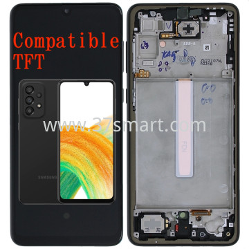 Samsung A33 5G 2022 A336 Compatible TFT Lcd+Touch+Frame Nero