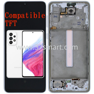 Samsung A33 5G 2022 A336 Compatible TFT Lcd+Touch+Frame Bianco