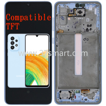 Samsung A33 5G 2022 A336 Compatible TFT Lcd+Touch+Frame Blu