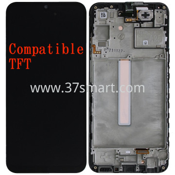 Samsung A25 5G 2023 A256 Compatible TFT Lcd+Touch+Frame Nero