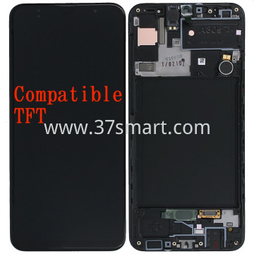 Samsung A30s 2019 A307 Compatible TFT Lcd+Touch+Frame Black