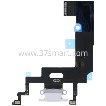 iPhone XR Charging Port Flex Weiß