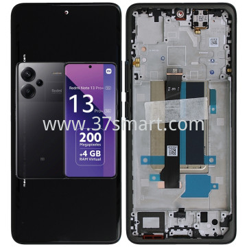 Redmi Note 13 Pro Plus Service Pack Display Schwarz