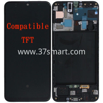 Samsung A50 2019 A505 Compatible TFT Lcd+Touch+Frame Nero