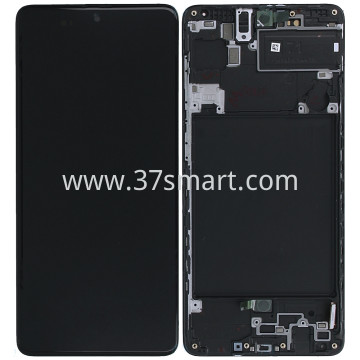 Samsung A71 2020 A715F Service Pack Display Black