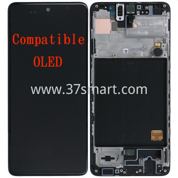 Samsung A51 2020 A515 OEM Oled Lcd+Touch+Frame Black