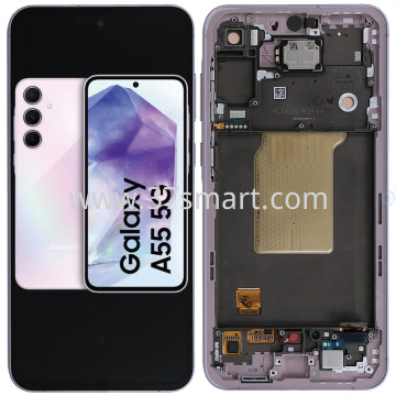 Samsung A55 5G 2024 A556 Service Pack Display (Assembled) Purple