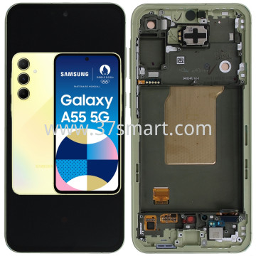 Samsung A55 5G 2024 A556 Service Pack Display (Assembled) Yellow