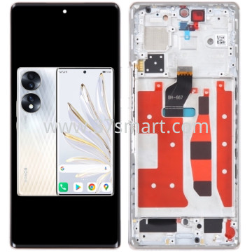 Honor 70 Lcd+Touch+Frame Silver