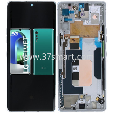 LG Velvet 5G Lcd+Touch+Frame Verde