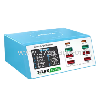 RELIFE RL-309A Digital 8 port charger Blister