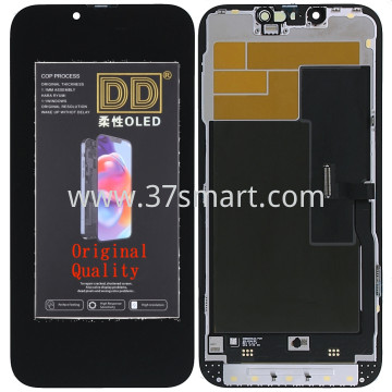 iPhone 13 Pro Compatible Soft Olde Lcd+Touch (Brand: DD) Black