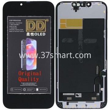 iPhone 13 Compatible Soft Oled Lcd+Touch (Brand:DD) Black