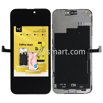 iPhone 15 Pro Max TC Incell Lcd+Touch Compatible Schwarz
