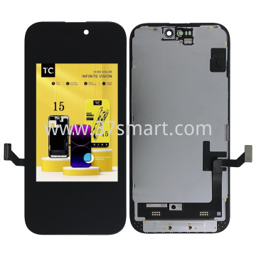 iPhone 15 TC Incell Lcd+Touch Compatible Nero