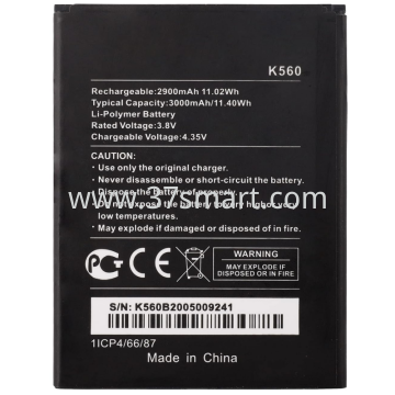 Wiko Y61 K560 OEM Battery 3000mAh Schüttgut