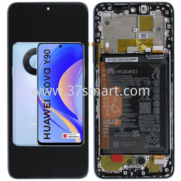 Huawei Nova Y90 Service Pack Display Blau