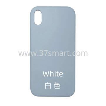 Compatibile iPhone 7, 8, SE 2020  Silicone Case Weiß