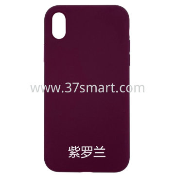 Compatibile iPhone7, 8, SE 2020  Silicone Case Purple