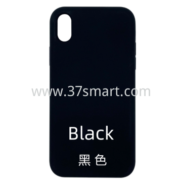 Compatibile iPhone Xs Max Silicone Case Black