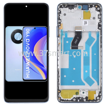 Huawei Nova Y90 Lcd+Touch+Frame Blue