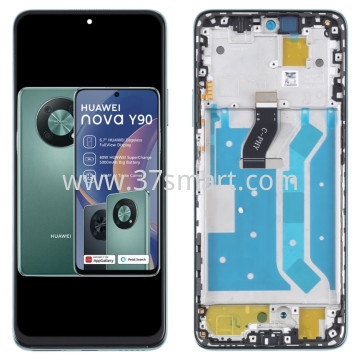 Huawei Nova Y90 总成+框 绿色